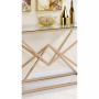 Triala Glass Top Console Table