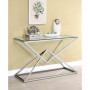 Triala Glass Top Console Table