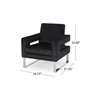 Kirkwood Modern Glam Club Chair