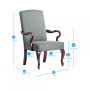 Derby Gooseneck Arm Chair