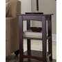Shaker Cottage 2 Shelf End Table, Espresso