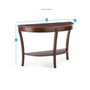 Troy 45" Demilune Sofa Table