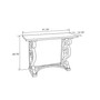 Wood Rustic Vintage-Inspired Console And Entry Table