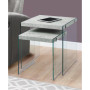 2 Piece Nesting Table Set