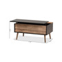 Jensen Modern and Contemporary Wood Lift Top Coffee Table with Storage Compartment