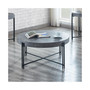 Morgan 36" Round Laminate Iron Cocktail Table