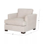 CLOSEOUT! Juliam 38" Fabric Chair, Created for Macy's