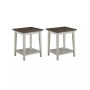Deldorra 1 Shelf Side Table, Set of 2