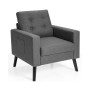 Modern Accent Armchair Upholstered Single Sofa Chair