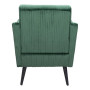 32" Wood, Polyester Bastille Boho Chic Accent Chair