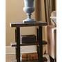 Pomona Metal and Reclaimed Wood 2-Shelf End Table
