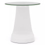 Kilvo Glass Top End Table
