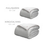 White Goose Down Comforter with 100% RDS Down, Full/Queen