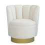 Ellis Upholstered Swivel Accent Chair
