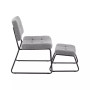 Stout Contemporary Lounge Chair and Ottoman Set