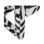 Ada Brushstroke Pattern Velvet Chair