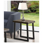 Jennings 22" Solid Wood Live Edge End Table