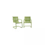 Gracie Stainless Steel Chair, Pair