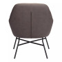 30" Steel, Polyester Hans Accent Chair