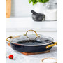 Reserve Hard Anodized Ceramic Nonstick 11" Grill Pan