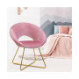 Modern Velvet Accent Chair Upholstered Vanity Chair
