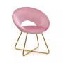 Modern Velvet Accent Chair Upholstered Vanity Chair