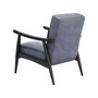 Rocky Velvet Arm Chair