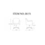 Pelo Adjustable Height Swivel Accent Chair, Set of 2