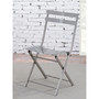 CLOSEOUT Mina Stainless Steel Folding Chair (Set of 2)