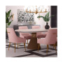 Beatrix Pleated Velvet Side Chair