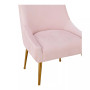 Beatrix Pleated Velvet Side Chair