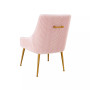 Beatrix Pleated Velvet Side Chair