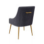 Beatrix Pleated Velvet Side Chair