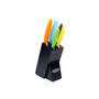 6-Piece Non-Stick Coating knife set with Block