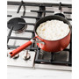 Foodi NeverStick Vivid 2.5 Quart Saucepan with Glass Lid