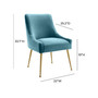 Beatrix Velvet Side Chair