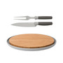 Leo Collection 3-Pc. Carving and Cutting Board Set