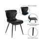 Contemporary Diamond Patterned Accent Dining Chair