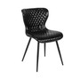 Contemporary Diamond Patterned Accent Dining Chair