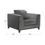 CLOSEOUT! Trentley 42" Fabric Chair