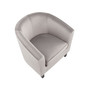 Claudia Contemporary Barrel Chair