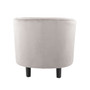 Claudia Contemporary Barrel Chair