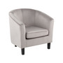 Claudia Contemporary Barrel Chair