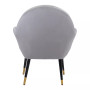 37" Steel, Polyester Alexandria Boho Chic Accent Chair
