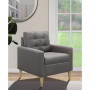 Dani 29" Wide Tufted back Accent Chair
