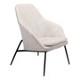 31.5" Manuel Geometric Line Accent Chair