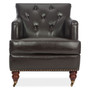 Amsterdam Faux Leather Tufted Chair