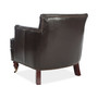Amsterdam Faux Leather Tufted Chair