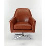 Phoenix Leather Gel Swivel Armchair