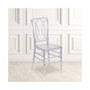 Transparent Design Stacking Chair With Designer Back - Event Chair - Uv Resistant